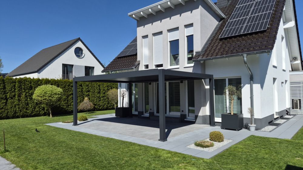 pergola haus
