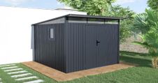 Gartenhaus metall