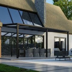 Pratt & S&ouml;hne Terrassen&uuml;berdachung Opal Polycarbonat 16 mm 6 x 3,5 m