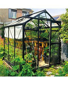 Gardenmeister tuinkas Prestige 100 zwart 4mm glas
