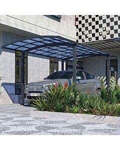 Pratt & Söhne carport Aluminium Polycarbonat dach 560 x 312 cm